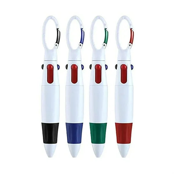 Student Four-color Portable Marking Ballpoint Pen