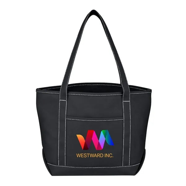 Full Color Medium Starboard 24 oz. Cotton Canvas Bag