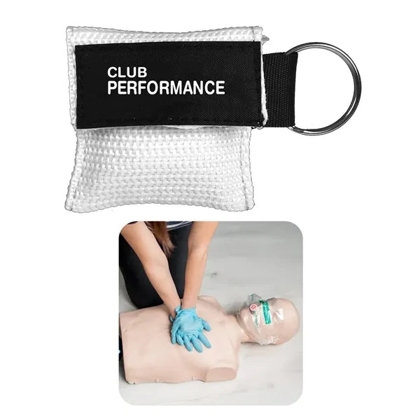 CPR Mask Key Chain