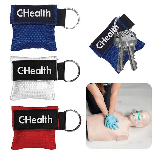 CPR Mask Key Chain