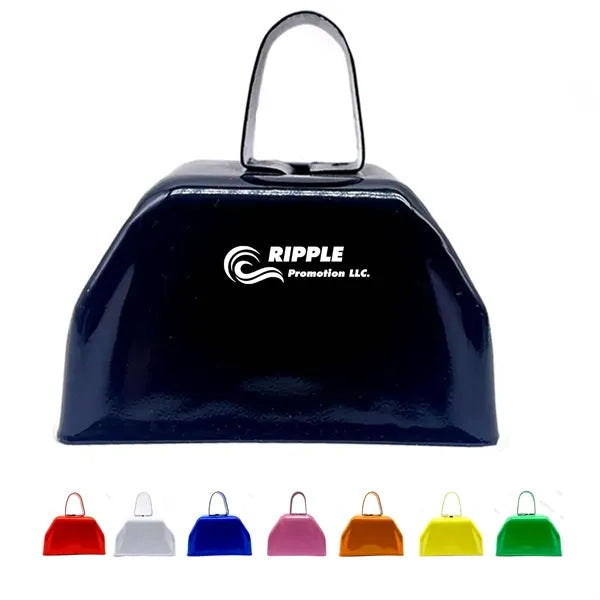 Solid Metal Cowbell Campus Sports Spirit Holiday Decoration