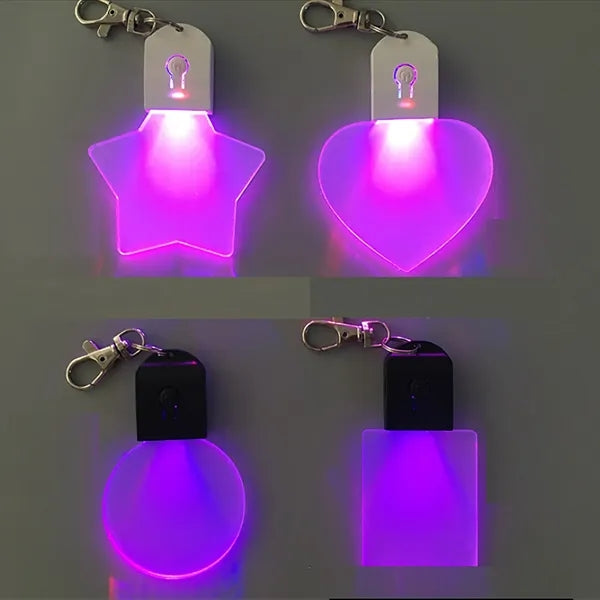 LED Light Up Keychain