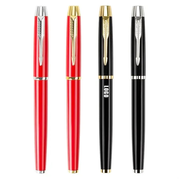 Graduation Pen Elegant Black & Gold