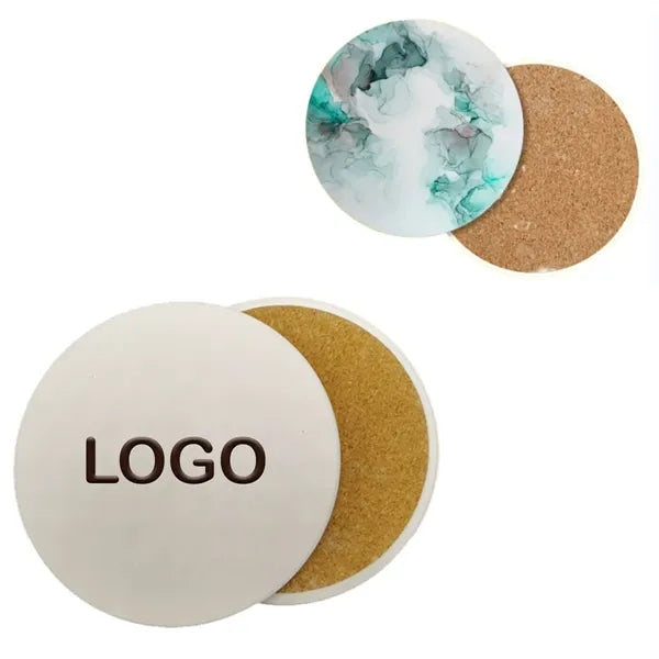 Round Ceramic Coaster
