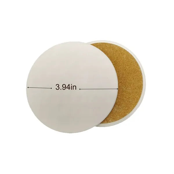 Round Ceramic Coaster