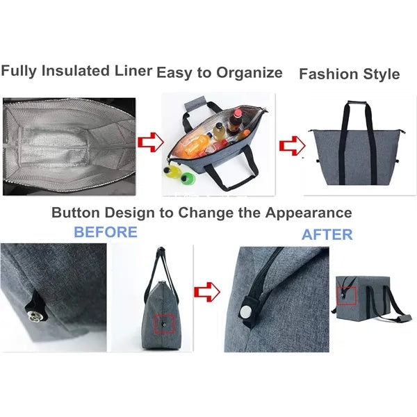 Insulated Grocery Shopping Bag