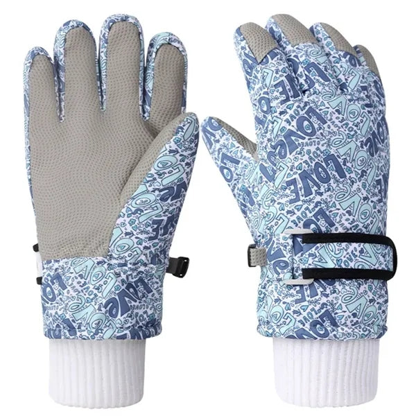 Ski Gloves kids Mittens ,Touch Screen,Windproof