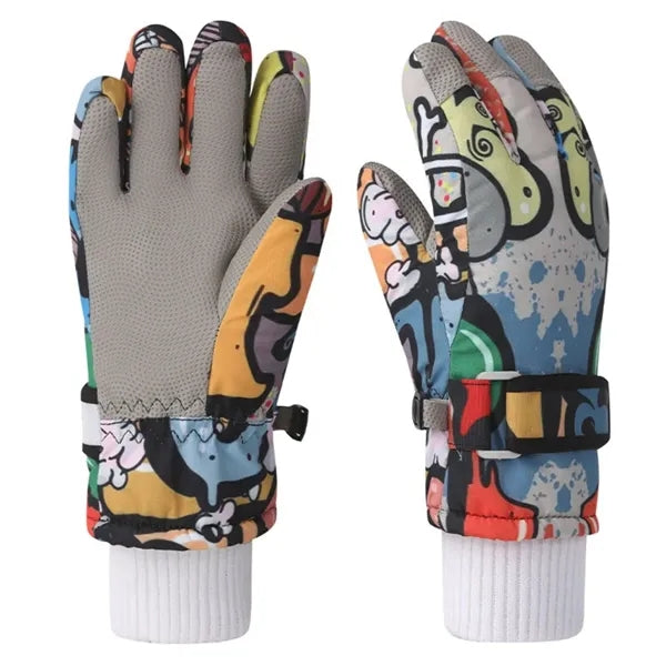 Ski Gloves kids Mittens ,Touch Screen,Windproof