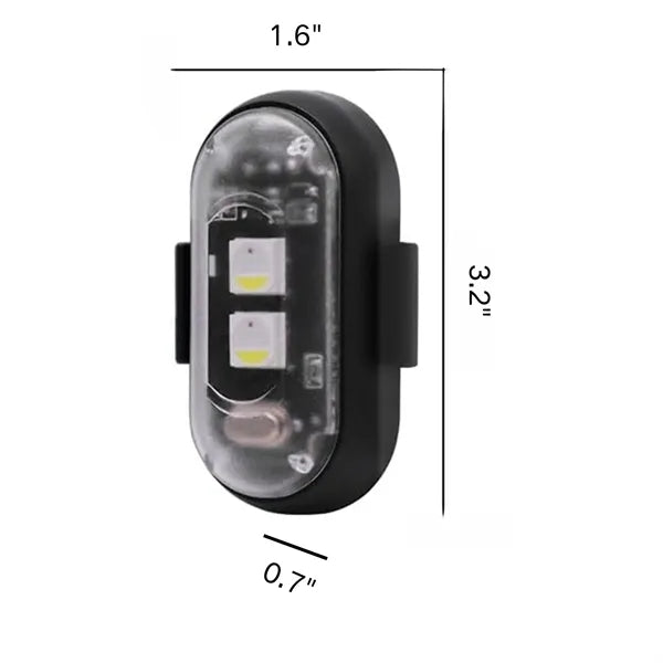 Wireless LED Strobe Light with Remote Control