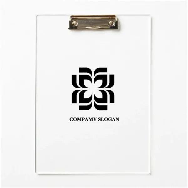 Clear Acrylic Clipboard