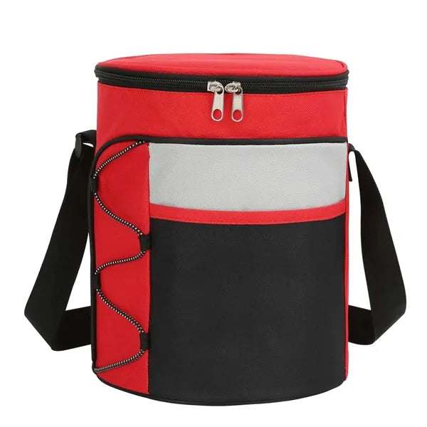 Unique Barrel-Shaped Cooler Bag