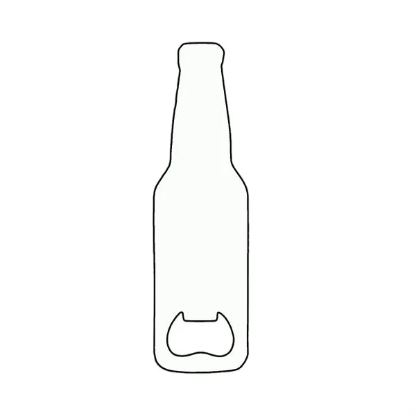 Bottle Shaped Opener Refrigerator Sticker Fridge Magnet