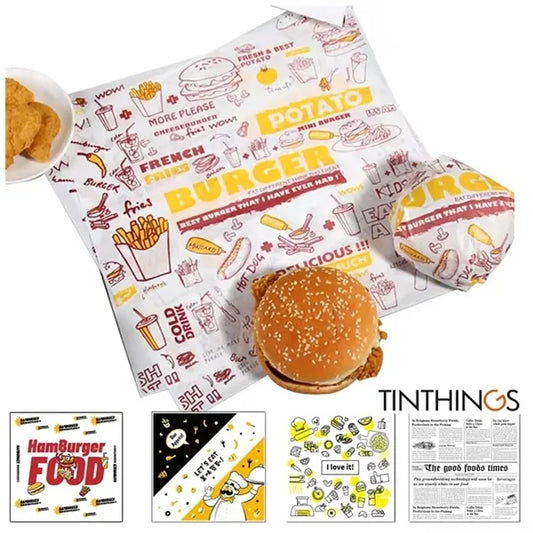 Printed Food Wrapper Paper