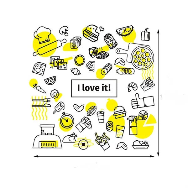 Printed Food Wrapper Paper
