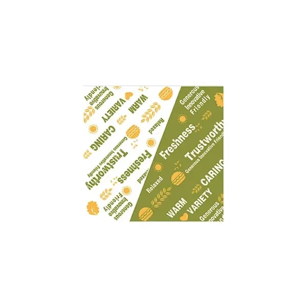 Printed Food Wrapper Paper