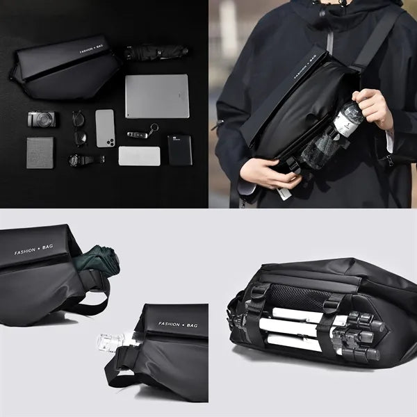 Urban Utility PU Crossbody Bag