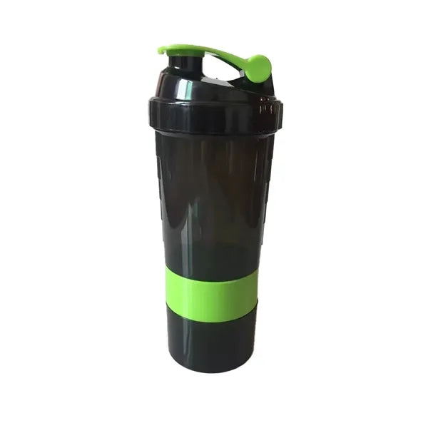 17 oz Protein Shaker Bottles w/ Powder Storage