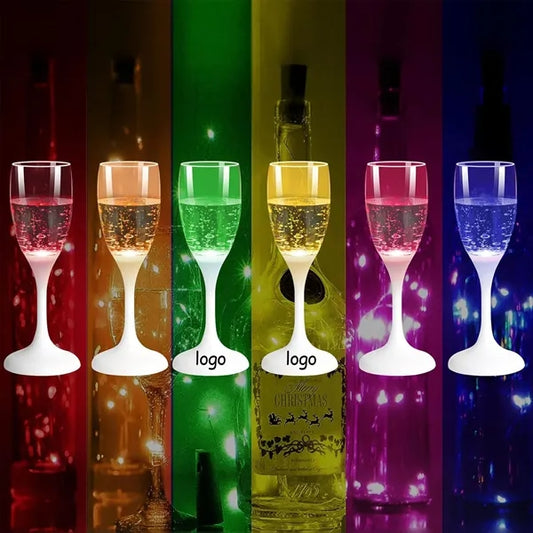 LED Colorful Glowing Cup for Weddings and Christmas Parties