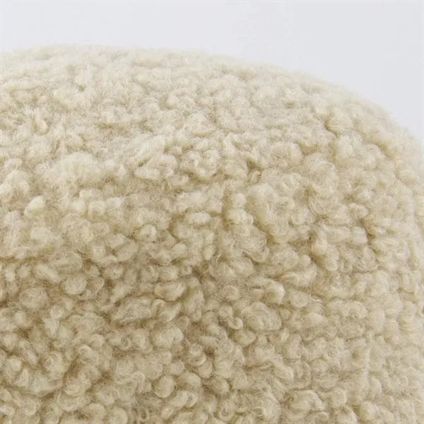 Women Winter Bucket Hat Warm Cloche Faux Fur Fisherman Cap