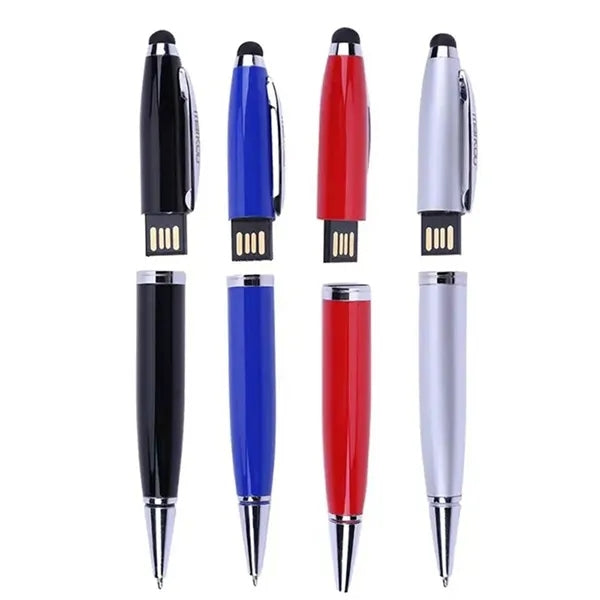 3 in 1 Touch Screen Metal Ballpoint Pen USB Flash Drive