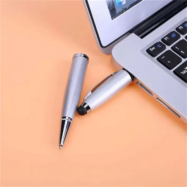 3 in 1 Touch Screen Metal Ballpoint Pen USB Flash Drive