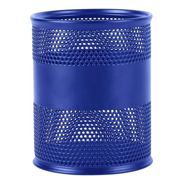Round Mesh Pen and Pencil Cup