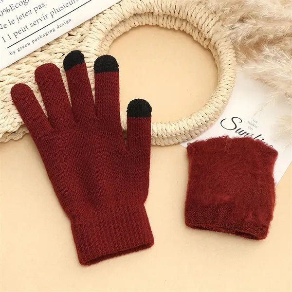 Full Finger Touchable Warm Gloves