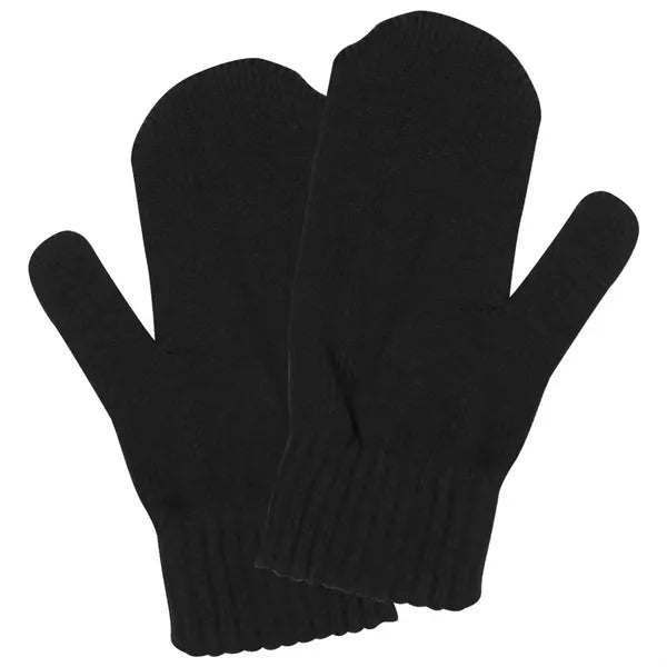 Solid Color Knitted Mitten