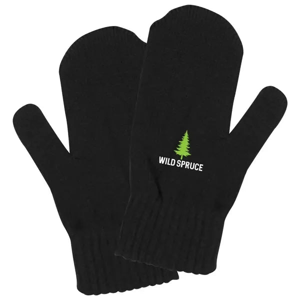 Solid Color Knitted Mitten