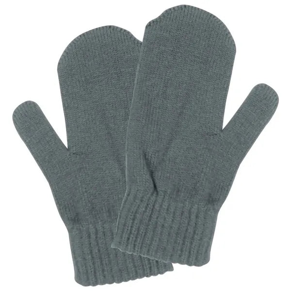 Solid Color Knitted Mitten