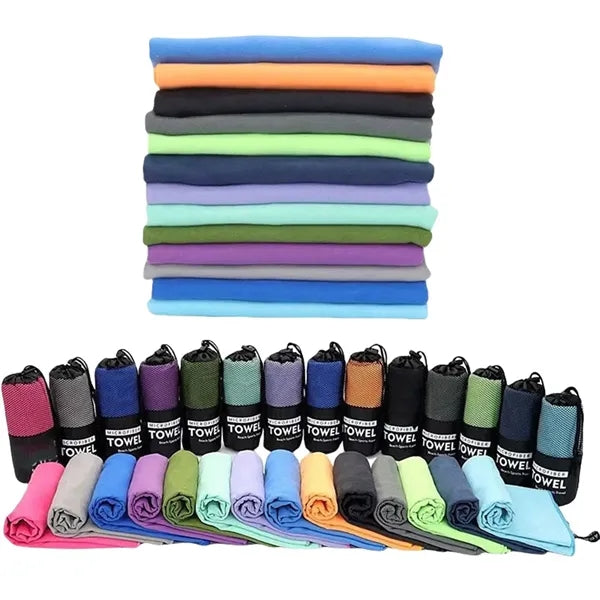 Beach Towel Quick Dry Absorbent Packable Travel Camping