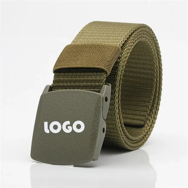 Nylon Canvas Breathable Military Tactical Belt For Men