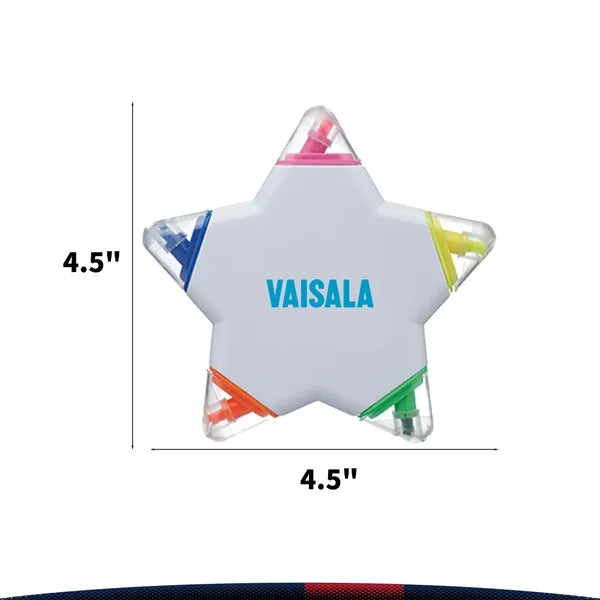 Lavid Star-Shaped Highlighters