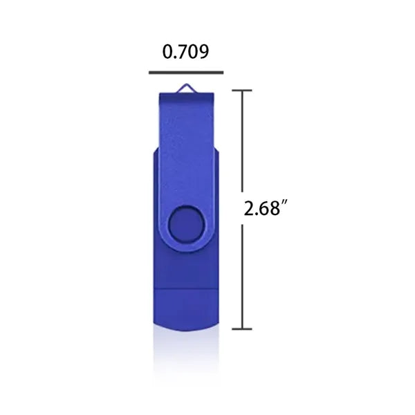 Swivel Dual-Interface Flash Drive