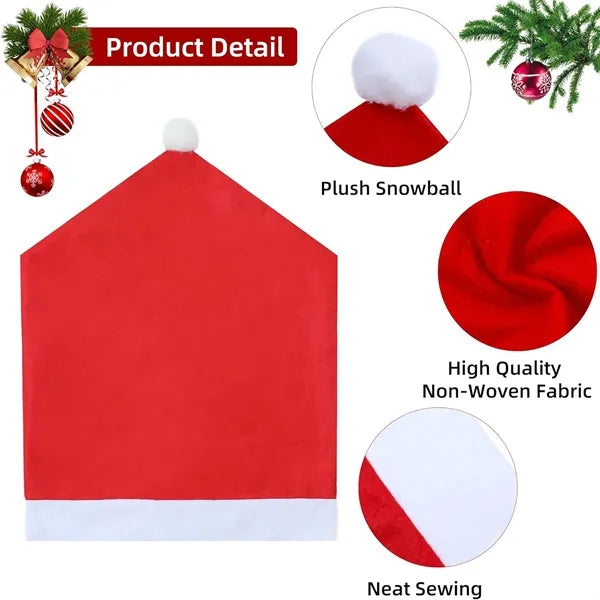 Non Woven Christmas Decorate Chair Cover