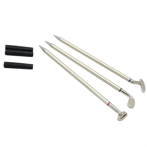 Golf Pen Set & Mini Desktop Putting Green Game
