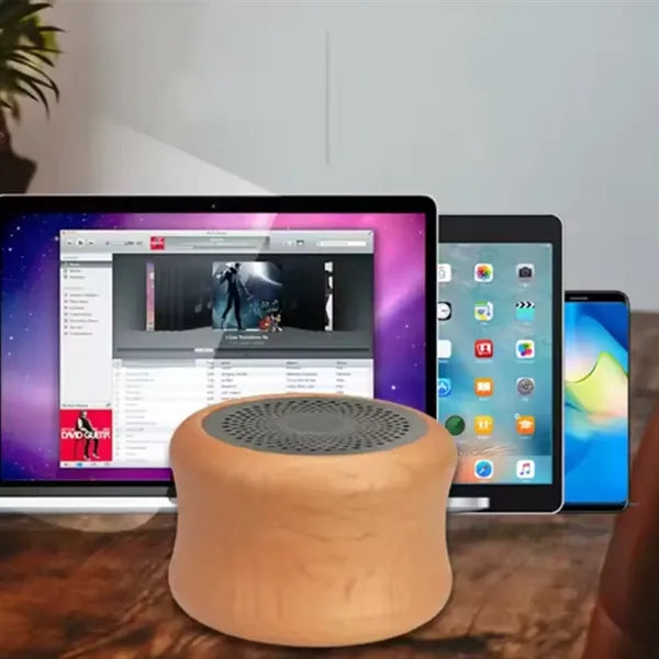 Wood Sustainable Portable Mini Bluetooth Speaker Lightweight