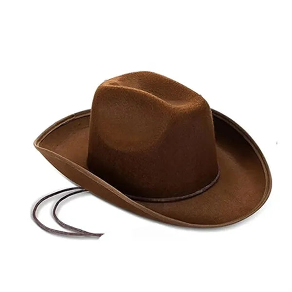 Western Suede Cowboy Hat