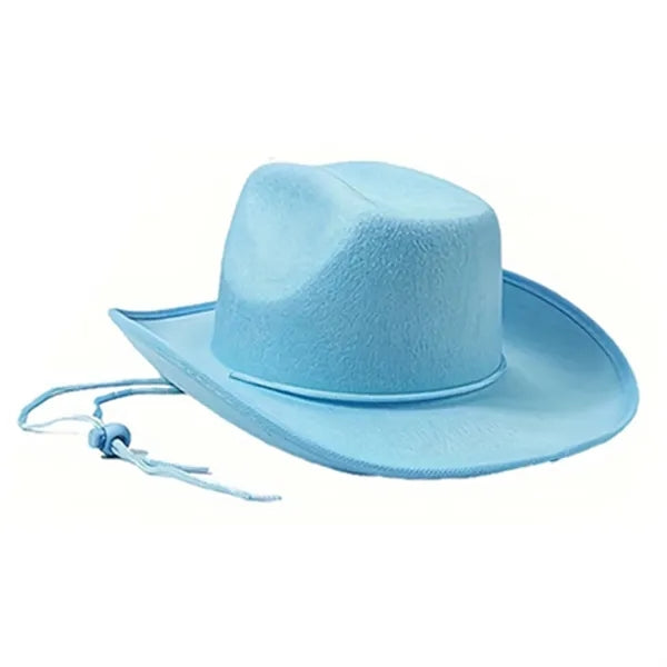 Western Suede Cowboy Hat