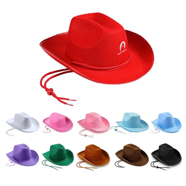 Western Suede Cowboy Hat