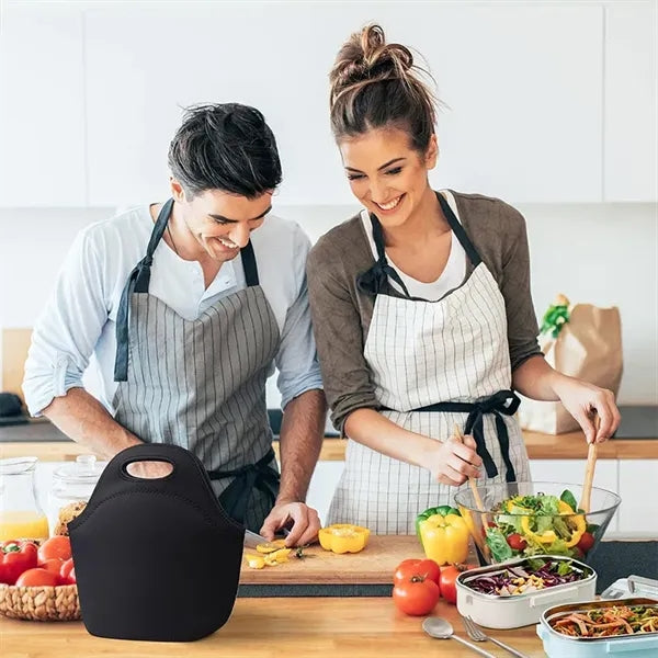 Large Capacity Insulated Neoprene Lunch Bag