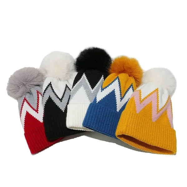 New Fleece Warm Knitted Hats