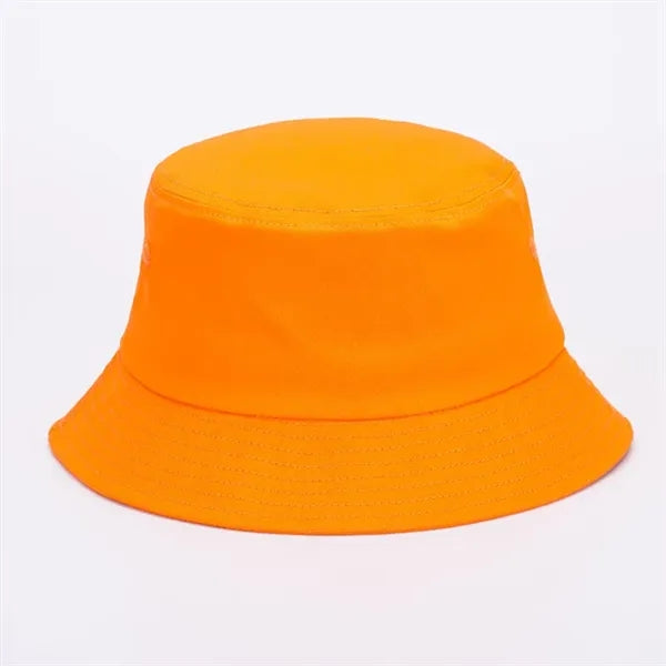 100% High-Quality Cotton Blend Twill Outdoor Bucket Cap