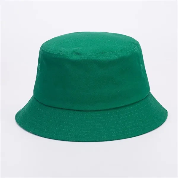 100% High-Quality Cotton Blend Twill Outdoor Bucket Cap