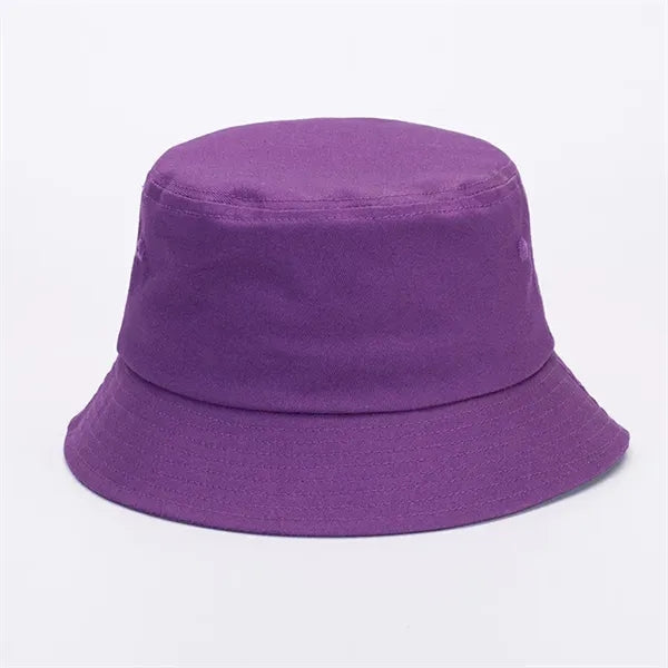 100% High-Quality Cotton Blend Twill Outdoor Bucket Cap