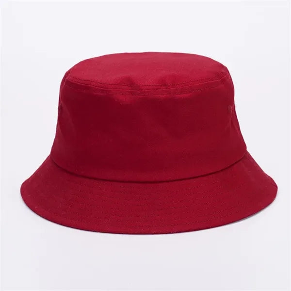 100% High-Quality Cotton Blend Twill Outdoor Bucket Cap