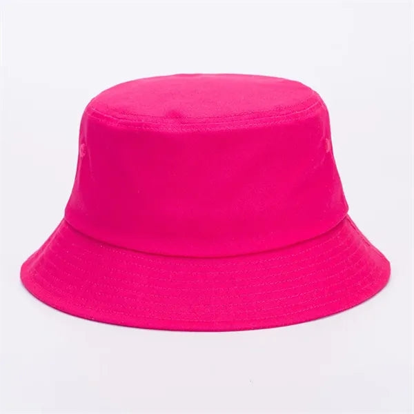 100% High-Quality Cotton Blend Twill Outdoor Bucket Cap