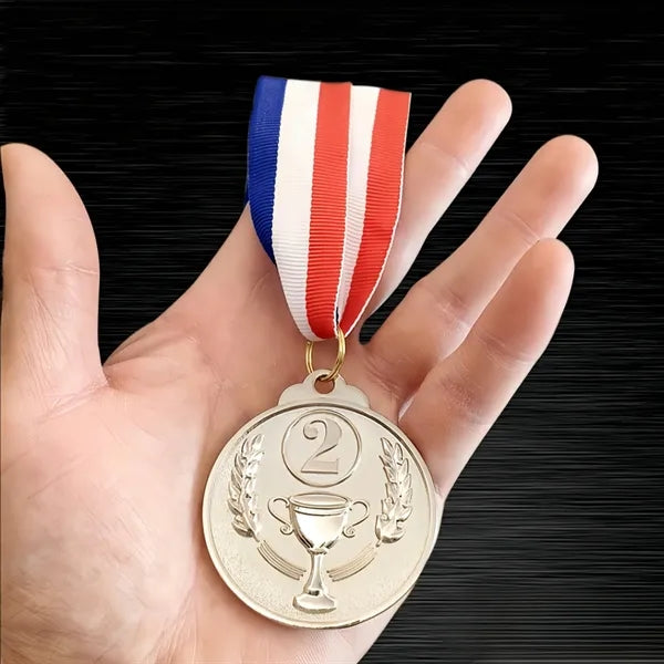 Medals Gold Silver Bronze for Kids Adult Sports Games party