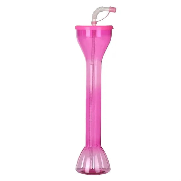 20OZ Party Clear Yard Cup With Straw