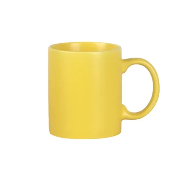 11oz Ceramic Mug with C-Shaped Handle